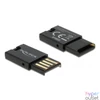 Kép 1/6 - Delock 91603 Micro SD memóriakártyákhoz USB 2.0 kártyaolvasó