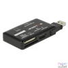 Kép 2/5 - Delock 91758 CF/SD/Micro SD/MS/M2/xD memóriakártyákhoz USB 3.2 kártyaolvasó