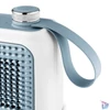 Kép 3/5 - DeLonghi HFX10B03.LB fehér-világoskék asztali hősugárzó