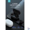 Kép 1/6 - Devia ST351020 Bluetooth v5.0 Joy A6 Series TWS with Charging Case - fekete sztereó headset