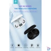 Kép 3/6 - Devia ST351020 Bluetooth v5.0 Joy A6 Series TWS with Charging Case - fekete sztereó headset