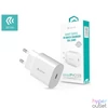 Kép 1/2 - Devia ST354908 Type-C bemenettel 25W - Smart PD3.0 Quick Charger hálózati töltő adapter