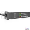 Kép 2/7 - DIGITUS 1U PDU 230V 16A 7xCEE 7/3 aljzat CEE7/7 csatlakozó túlfeszültség védelemmel és vonalszűrővel 2m elosztósor