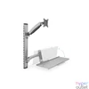 Kép 6/6 - DIGITUS flexibilis fali monitor (VESA 100x100) + billentyűzet tartó konzol