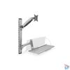 Kép 6/6 - DIGITUS flexibilis fali monitor (VESA 100x100) + billentyűzet tartó konzol