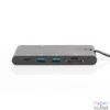 Kép 2/6 - Digitus DA-70865 USB-C utazó 9 portos univerzális notebook dokkoló állomás