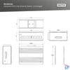 Kép 8/8 - DIGITUS DN-650106 8port 10/100 falra szerelhető ipari switch