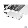 Kép 1/10 - Digitus DA-70867 USB-C 6 portos univerzális notebook dokkoló állomás