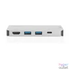 Kép 7/10 - Digitus DA-70867 USB-C 6 portos univerzális notebook dokkoló állomás