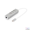Kép 4/4 - DIGITUS USB Type-C Ethernet adapter + 3 portos USB HUB