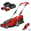 Kép 1/12 - Einhell GE-CM 36/37 Li Set 2x3,0Ah PXC akkumulátoros fűnyíró kertigép szett
