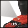 Kép 4/7 - Einhell TE-CD 18/2 Li +39 1x2,5 Ah akkus ütvefúró-csavarozó szett