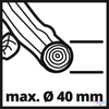 Kép 11/14 - Einhell 3430330 GC-KS 2540 elektromos késes ágaprító