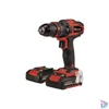 Kép 1/7 - Einhell 4513992 PXC TE-CD 18/40 Li-i (2x2,0Ah) akkumulátoros ütvefúró-csavarozó + 64 részes tartozék készlet