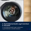 Kép 5/8 - Electrolux EW6D185YE fehér, 8 kg, hőszivattyús, szárítógép