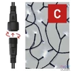 Kép 2/4 - Emos D1AC03 10m 100LED IP44 hideg CNT - fényfüzér