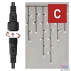 Kép 3/3 - Emos D1CC01 jégcsap 100LED IP44 hideg CNT - fényfüzér