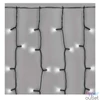 Kép 1/3 - Emos D1EC01 1x2m 100LED IP44 hideg CNT - fényfüzér függöny