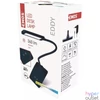 Kép 1/7 - Emos Z7599B Eddy fekete asztali LED lámpa