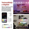 Kép 5/9 - Emos GoSmart 255 cm-es lánc, 12 rész, 7 W, RGBIC+CCT, dimmelhető, WiFi LED reflektor