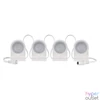 Kép 1/7 - Emos GoSmart 85 cm-es lánc, 4 rész, 7 W, RGBIC+CCT, dimmelhető, WiFi LED reflektor