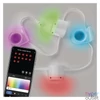 Kép 2/7 - Emos GoSmart 85 cm-es lánc, 4 rész, 7 W, RGBIC+CCT, dimmelhető, WiFi LED reflektor