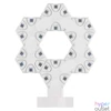 Kép 8/12 - Emos GoSmart Hexagon fehér, 6 részből álló, RGBIC dimmelhető, WiFi LED asztali lámpa