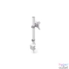 Kép 1/6 - Endorfy Atlas Single OWH (100 OWH) 13"-27" fehér asztali monitor tartó konzol