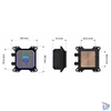 Kép 9/16 - Endorfy Navis F280 ARGB AIO vízhűtéses processzorhűtő