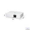 Kép 4/8 - Epson CO-FH02 3LCD 3000L 12000 óra Full HD házimozi projektor