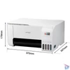 Kép 2/2 - Epson EcoTank L3256 színes tintasugaras fehér multifunkciós nyomtató