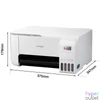 Kép 2/2 - Epson EcoTank L3256 színes tintasugaras fehér multifunkciós nyomtató
