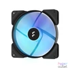 Kép 3/5 - Fractal Design 140mm Aspect 14 RGB fekete ház hűtőventilátor (3-pack)
