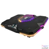 Kép 5/7 - FroggieX FX-PC-P1-BL NitroCooling notebook hütőpad telefontartóval