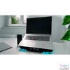 Kép 7/7 - FroggieX FX-PC-P1-BL NitroCooling notebook hütőpad telefontartóval