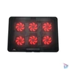 Kép 2/7 - FroggieX FX-PC-P2-R HyperCooling notebook hütőpad telefontartóval