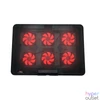 Kép 2/7 - FroggieX FX-PC-P2-R HyperCooling notebook hütőpad telefontartóval
