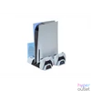 Kép 3/6 - FroggieX FX-P5-C3-W Cooling Charging Stand & Storage PS5 konzol hűtő + dual töltőállomás + lemez tartó