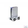Kép 5/6 - FroggieX FX-P5-C3-W Cooling Charging Stand & Storage PS5 konzol hűtő + dual töltőállomás + lemez tartó