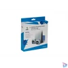Kép 6/6 - FroggieX FX-P5-C3-W Cooling Charging Stand & Storage PS5 konzol hűtő + dual töltőállomás + lemez tartó