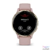 Kép 5/8 - Garmin Venu 3S rózsa krémarany, szilikon szíjjal okosóra
