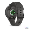 Kép 8/8 - Garmin Venu 3S szürke, szürke kerettel, szilikon szíjjal okosóra