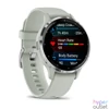 Kép 7/8 - Garmin Venu 3S zsálya, ezüst kerettel, szilikon szíjjal okosóra