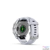 Kép 11/11 - Garmin 010-02903-00 fenix 8 AMOLED (43mm) fehér szilikon pántos ezüst okosóra