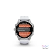 Kép 4/11 - Garmin 010-02903-00 fenix 8 AMOLED (43mm) fehér szilikon pántos ezüst okosóra
