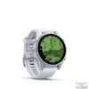 Kép 8/11 - Garmin 010-02903-00 fenix 8 AMOLED (43mm) fehér szilikon pántos ezüst okosóra