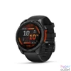 Kép 1/11 - Garmin 010-02904-00 fenix 8 AMOLED (47mm) szilikon pántos fekete okosóra