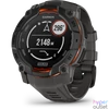 Kép 1/7 - Garmin Instinct 3 50mm Solar fekete sötétszürke szíjjal okosóra