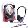 Kép 2/2 - Genius HS-04S mikrofonos single Jack PC fekete headset