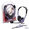 Kép 2/2 - Genius HS-04S mikrofonos single Jack PC fekete headset